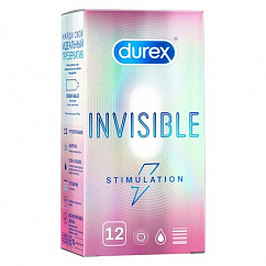 Презерватив DUREX Invisible Stimulation №12