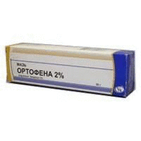 Ортофен туба(мазь д/наружн. прим.) 2% 30г №1
