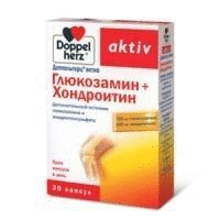 Доппельгерц Актив Глюкозамин+Хондроитин капс. №30
