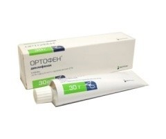 Ортофен туба(гель д/наружн. прим.) 5% 30г №1