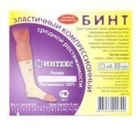 Бинт ИНТЕКС КЛИНСА эласт. средней раст. 10см х 3м