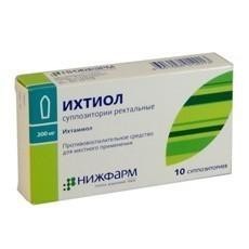 Ихтиол супп. рект. №10