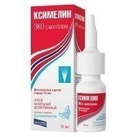 Ксимелин Эко с ментолом фл.(спрей наз. дозир.) 140мкг/доза 10мл №1