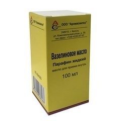 Вазелиновое масло фл.(масло д/приема внутрь) 100мл