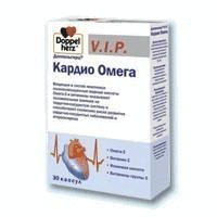 Доппельгерц V.I.P. Кардио Омега капс. 1610мг №30