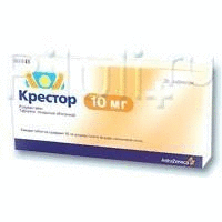 Крестор таб. п/пл. об. 10мг №28