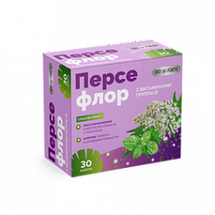 Персефлор BioForte комплекс успокоительный с вит. группы В капс. №30