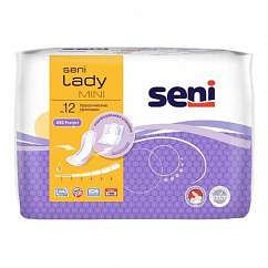 Прокладки урологические Сени Леди (SENI LADY) Mini №12