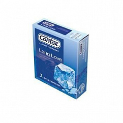 Презерватив Контекс (CONTEX) №3 Long Love (пролонгирующие)
