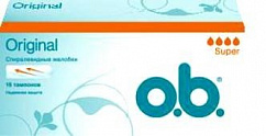Тампоны гигиенические O.B. Original Super №16
