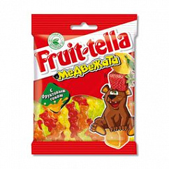 Конфета ФРУТЕЛЛА жеват. Медвежата 70г