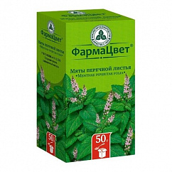 Мяты перечной лист пак. 50г