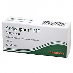 Алфупрост МР таб. с пролонг. высвоб. 10мг №30