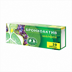 Шалфей Бронхоактив таб. д/рассас. №20