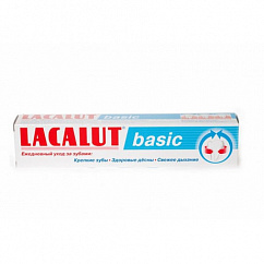 Зубная паста Лакалют Basic 75мл