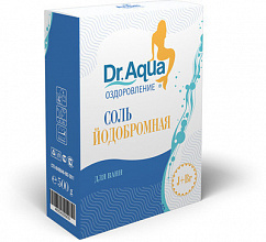 Соль морская DR. AQUA йодобромная 500г