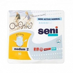 Подгузники-трусики для взрослых Сени (SENI) ACTIVE Normal Medium №10