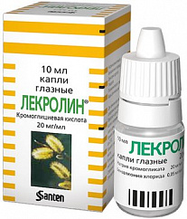 Лекролин фл.-кап.(капли глазн.) 20мг/мл 10мл