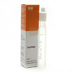 Таурин фл.-кап.(капли глазн.) 4% 10мл