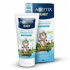 Асепта Baby зубная паста (0-3лет) гелевая 50мл
