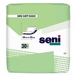 Пеленка Сени (SENI) SOFT BASIC 90х60см №30