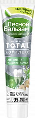 Зубная паста ЛЕСНОЙ БАЛЬЗАМ TOTAL Комплекс с морской солью, экстр. имбиря и чаем матча 150г