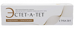 Эстет-а-тет туба(крем д/местн. и наружн. прим.) 2,5% + 2,5% 30г