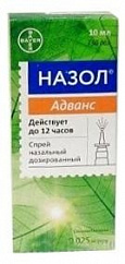 Назол Адванс фл.(спрей назальн.) 0,05% 0,025мг 10мл