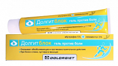Долгитблок туба(гель д/наружн. прим.) 5% +3% 50г №1
