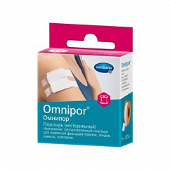 Лейкопластырь OMNIPOR катуш. нетканный материал 1,25см х 5м