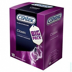 Презерватив CONTEX №18 Classic (силикон. смазка)