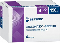 Флуконазол-Вертекс капс. 150мг №4