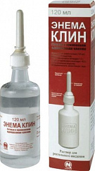 Энема Клин пак.(р-р д/рект. введ.) 120мл