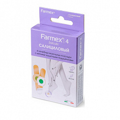 Лейкопластырь Farmex Салициловый №4