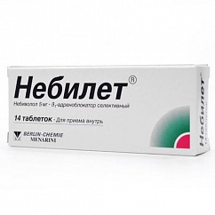 Небилет таб. 5мг №14