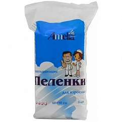 Пеленка АМЕЛИЯ взрослые 60х90см №1