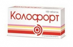 Колофорт таб. д/рассас. №100