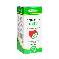 Корвалол Фито фл.-кап.(капли д/приема внутрь) 50мл