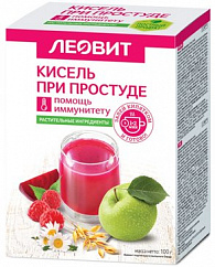 Кисель ЛЕОВИТ LEO KIDS при простуде 12г №5