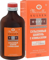 Шампунь MIRROLLA п/перхоти с Климбазолом 250мл