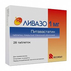 Ливазо таб. п/пл./об. 1мг №28
