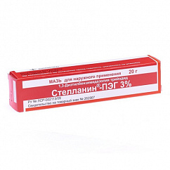 Стелланин-ПЭГ туба(мазь д/наружн. прим.) 3% 20г