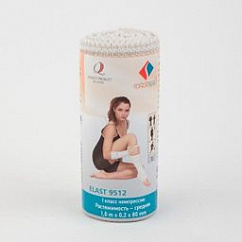 Бинт эласт. сред. растяж. 8смх1м (арт. 9512)