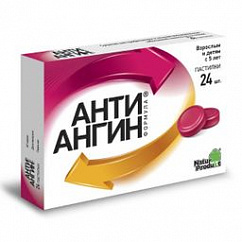 Анти-Ангин формула пастилки №24
