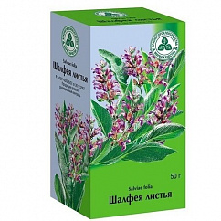 Шалфея листья пак. 50г
