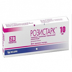 Розистарк таб. п/пл. об. 10мг №28