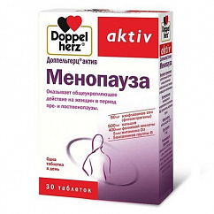 Доппельгерц Актив Менопауза Форте таб. №30