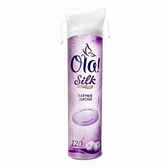 Ватные диски OLA Silk Sensetiv №120