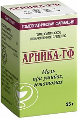 Арника-ГФ фл.(мазь гомеопат.) 25г