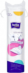 Ватные диски BELLA COTTON №100 (круглые)
